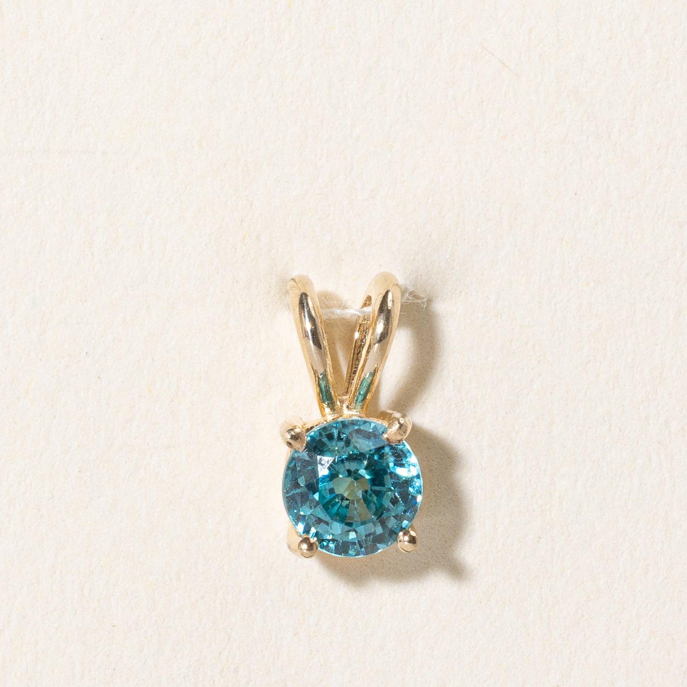Blue Zircon Pendant | 1.07ct |