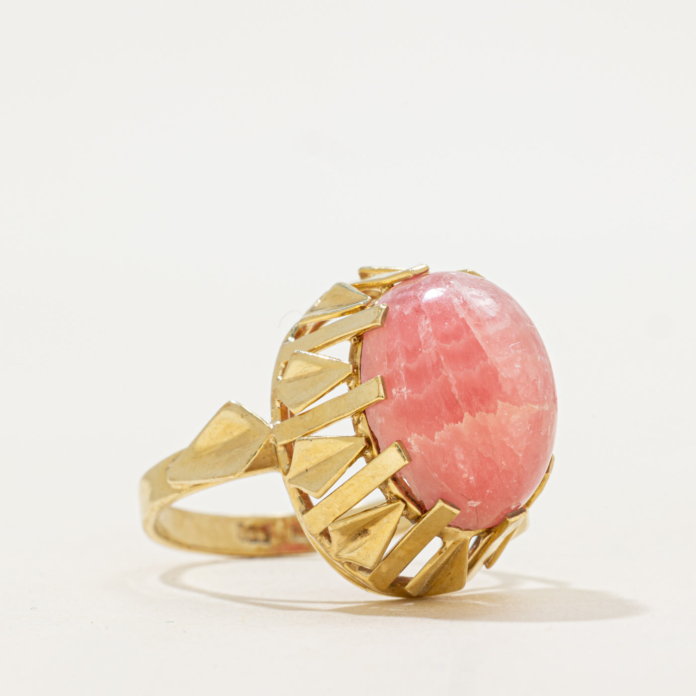 Rhodochrosite Cocktail Ring | 16.00ct | SZ 8 |