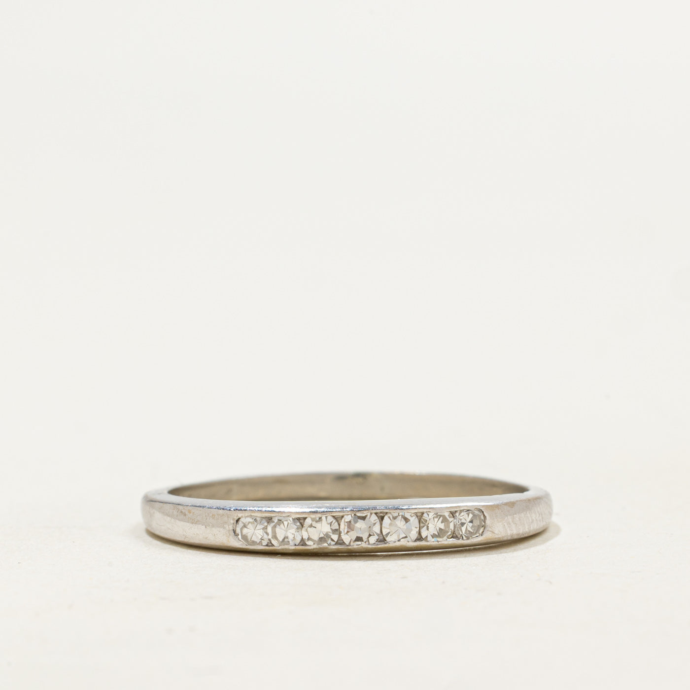 Seven Stone Diamond Band | 0.21ctw | SZ 9.5