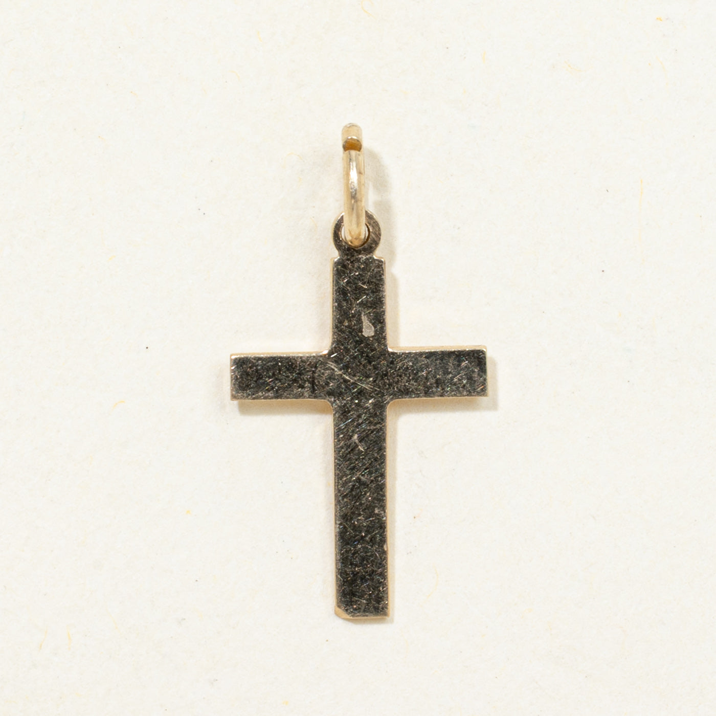 1990 Birmingham 9k Yellow Gold Cross Charm