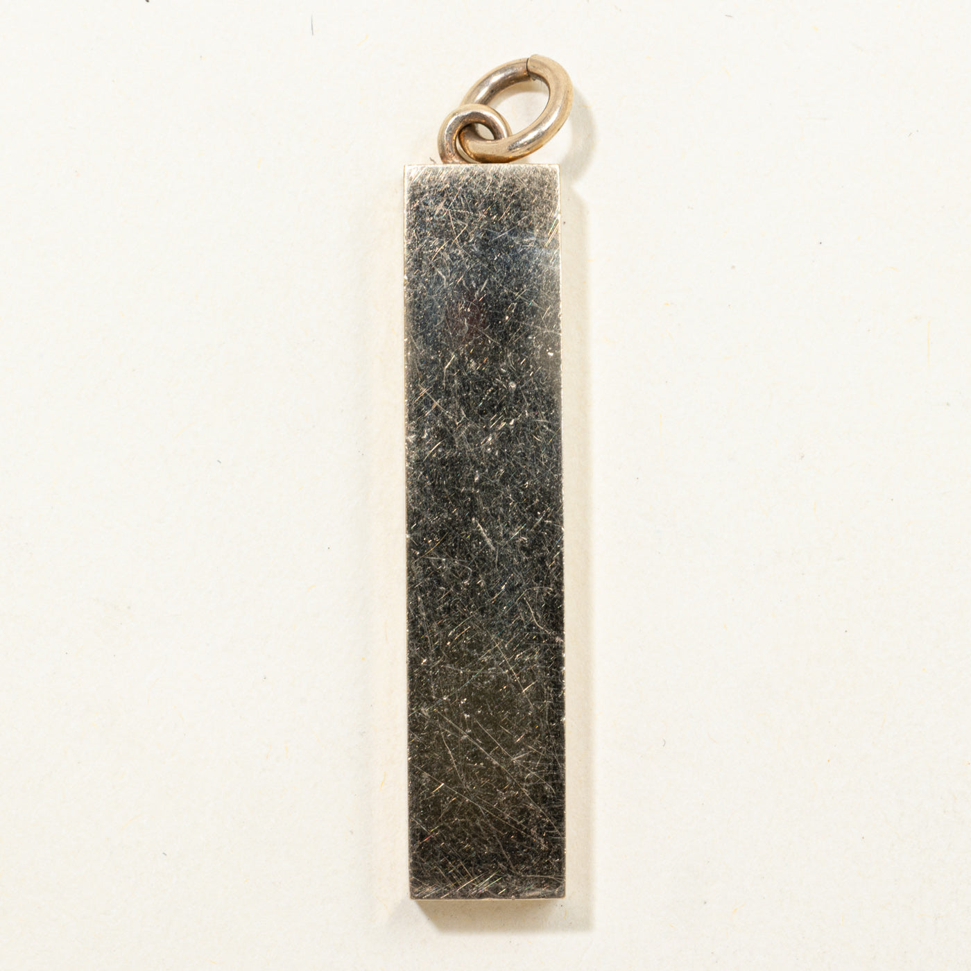 1976 Sheffield 9k Yellow Gold Bar Pendant