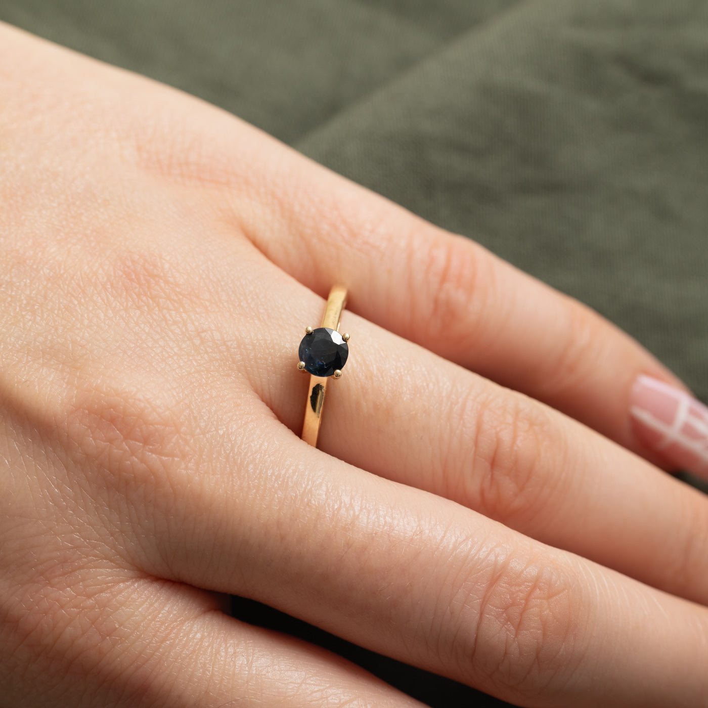 '100 Ways' 10k Yellow Gold Sapphire Ring | 0.70ct | 6.75