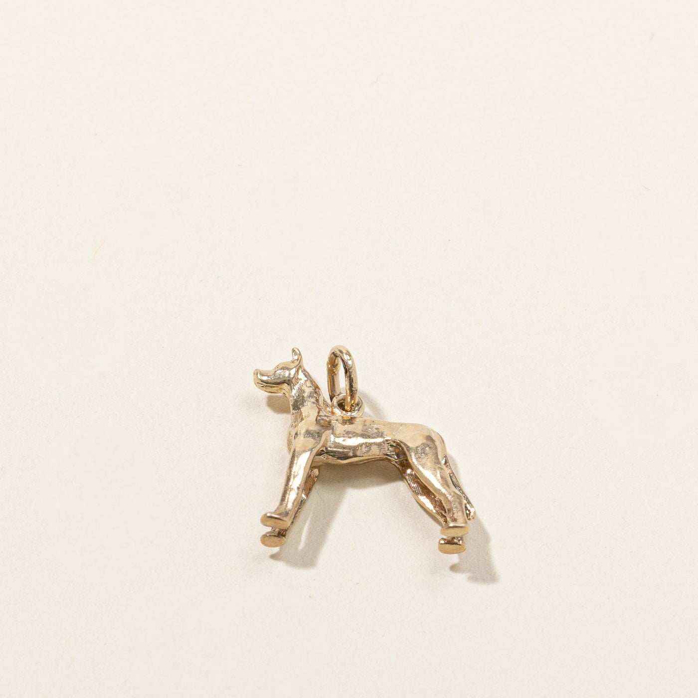 Gold Dog Pendant