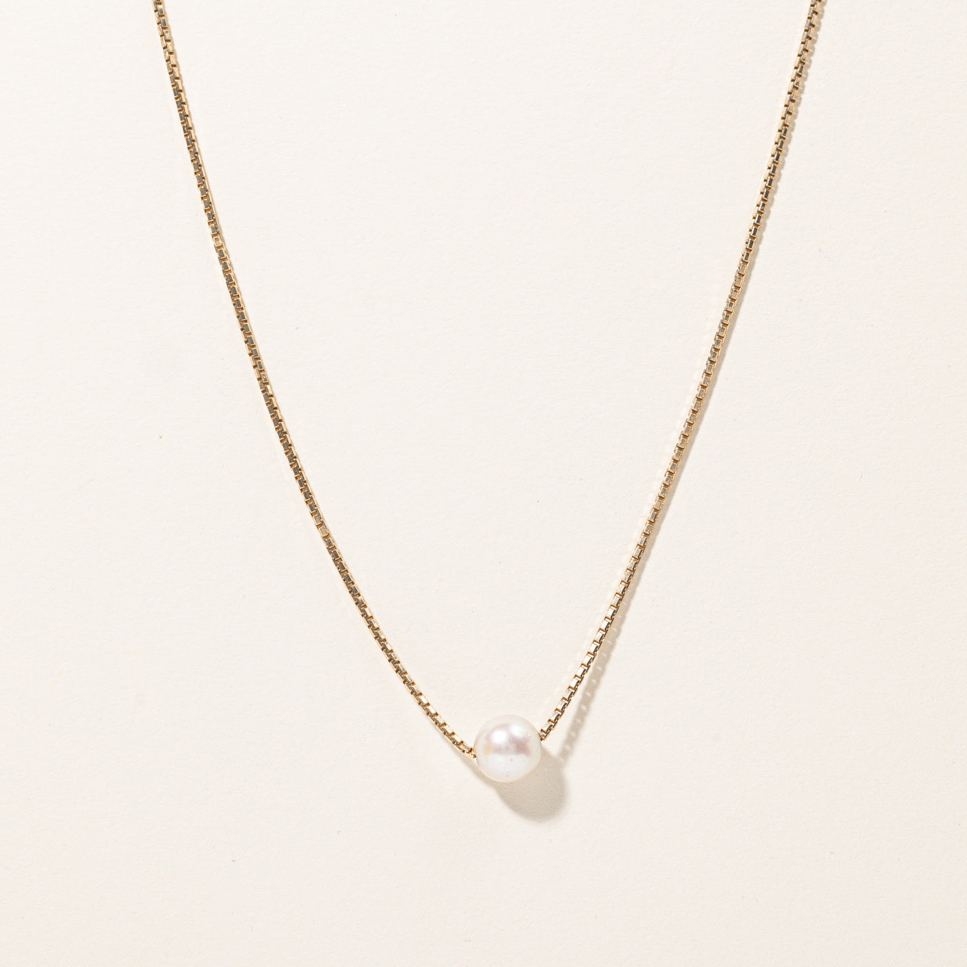 Pearl Pendant Necklace | 23"|