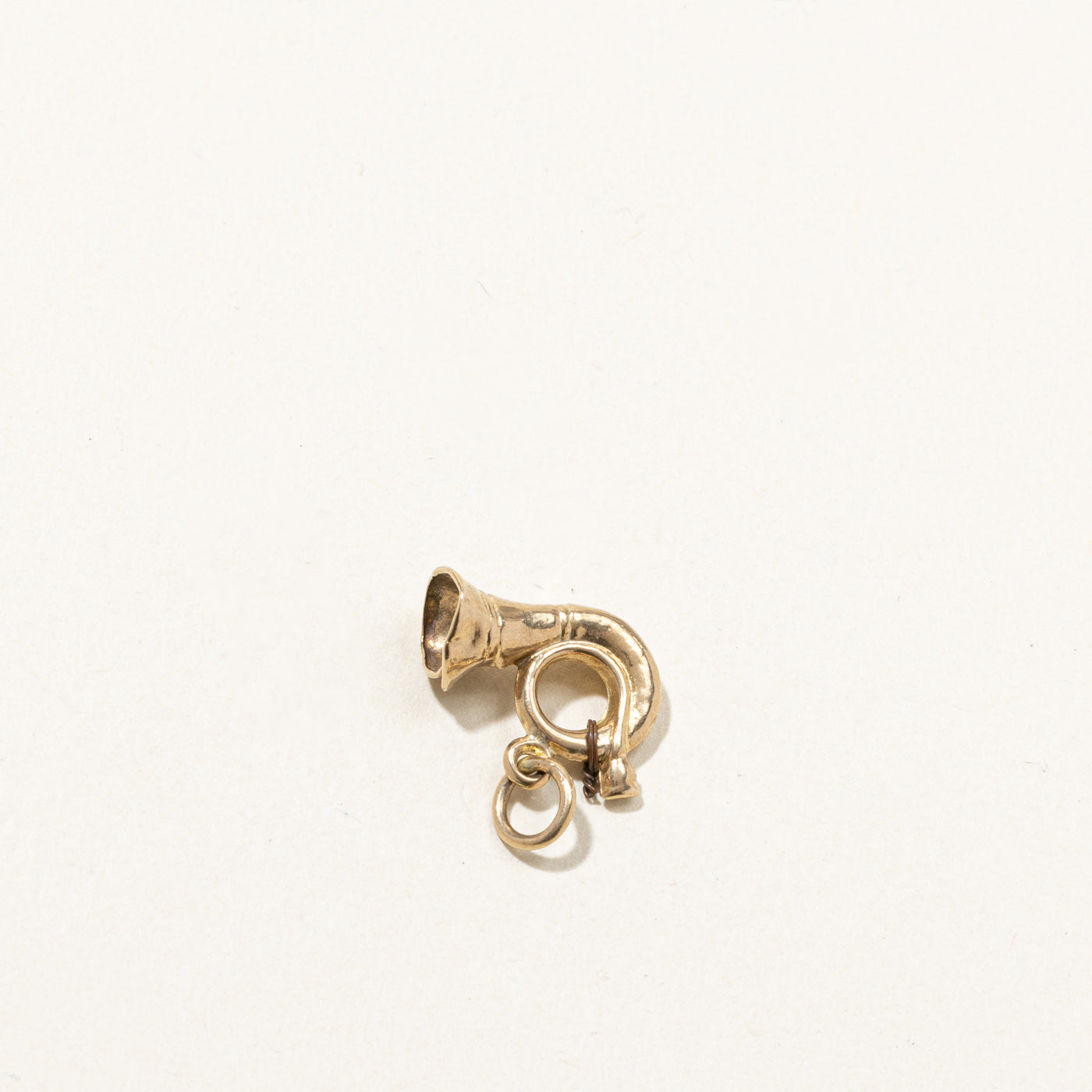1969 Birmingham 9k Gold French Horn Charm