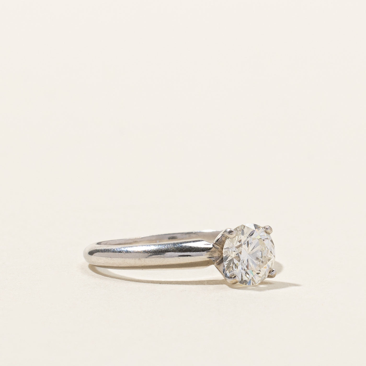 Solitaire Diamond Engagement Ring | 0.70ct SI1 G | SZ 3.75 |