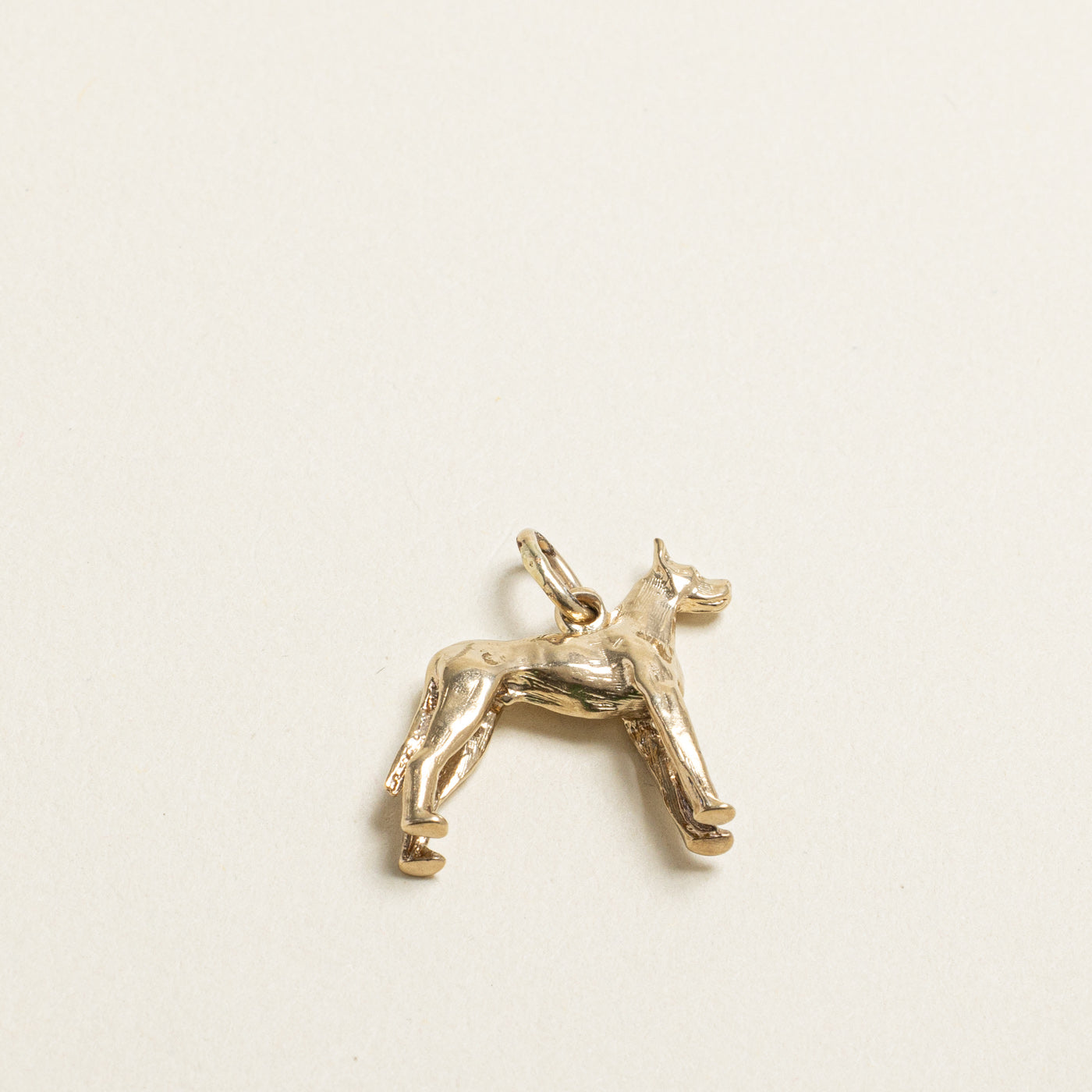 Gold Dog Pendant