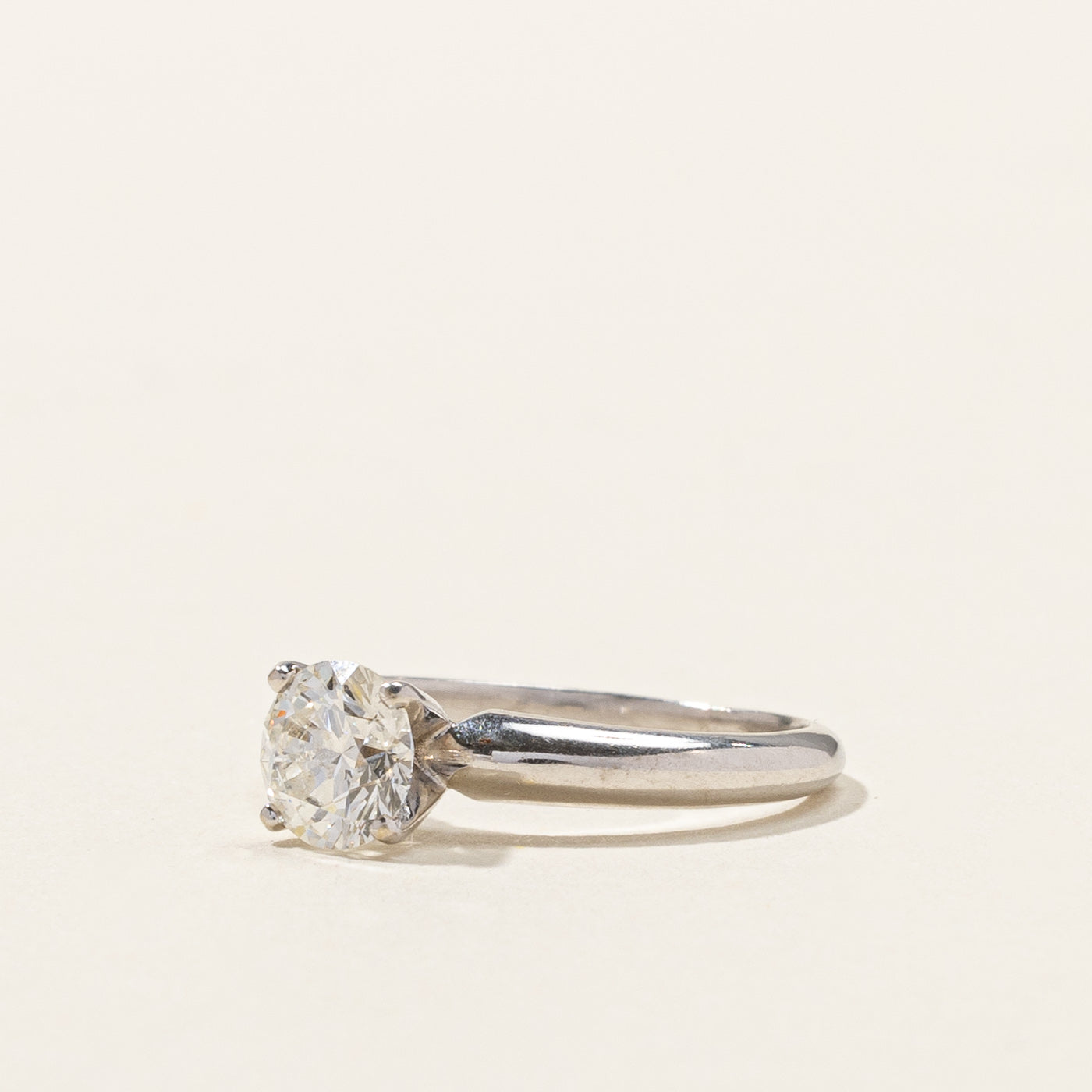 Solitaire Diamond Engagement Ring | 0.70ct SI1 G | SZ 3.75 |
