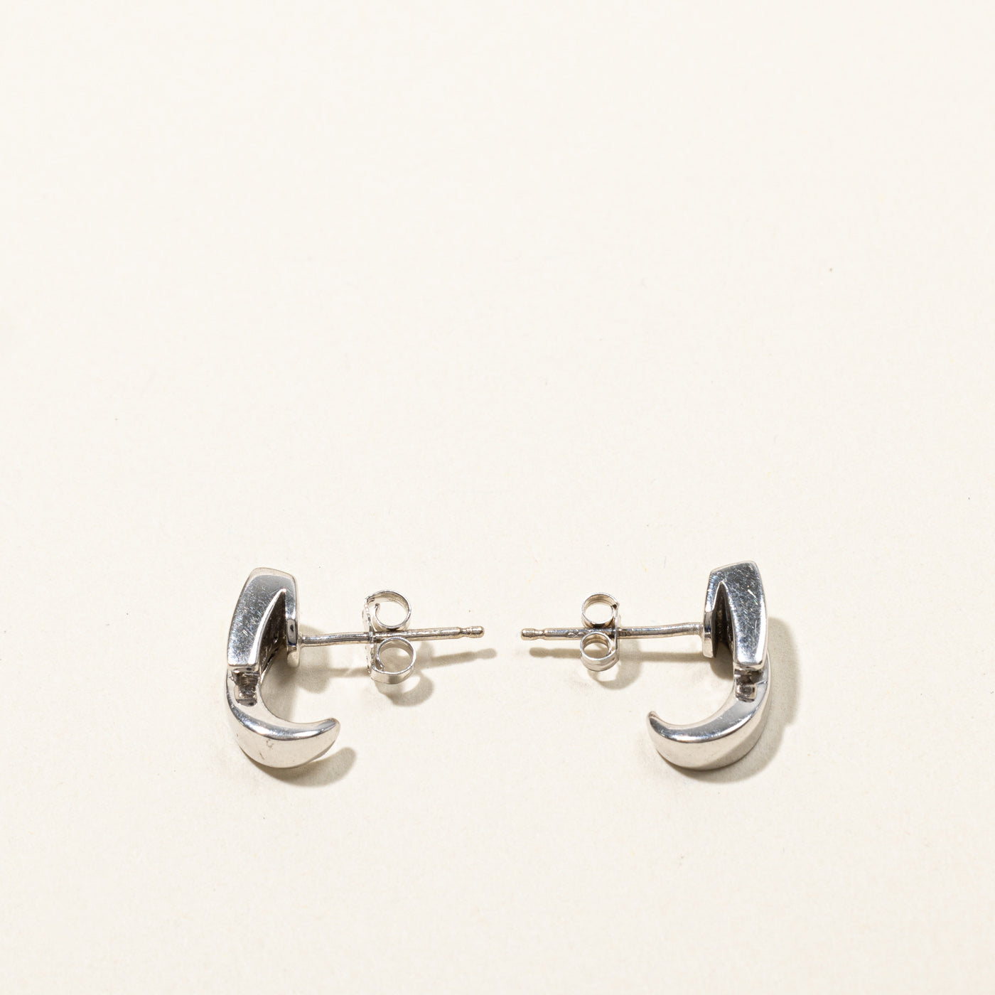 Channel Set Diamond Earrings | 0.06ctw |