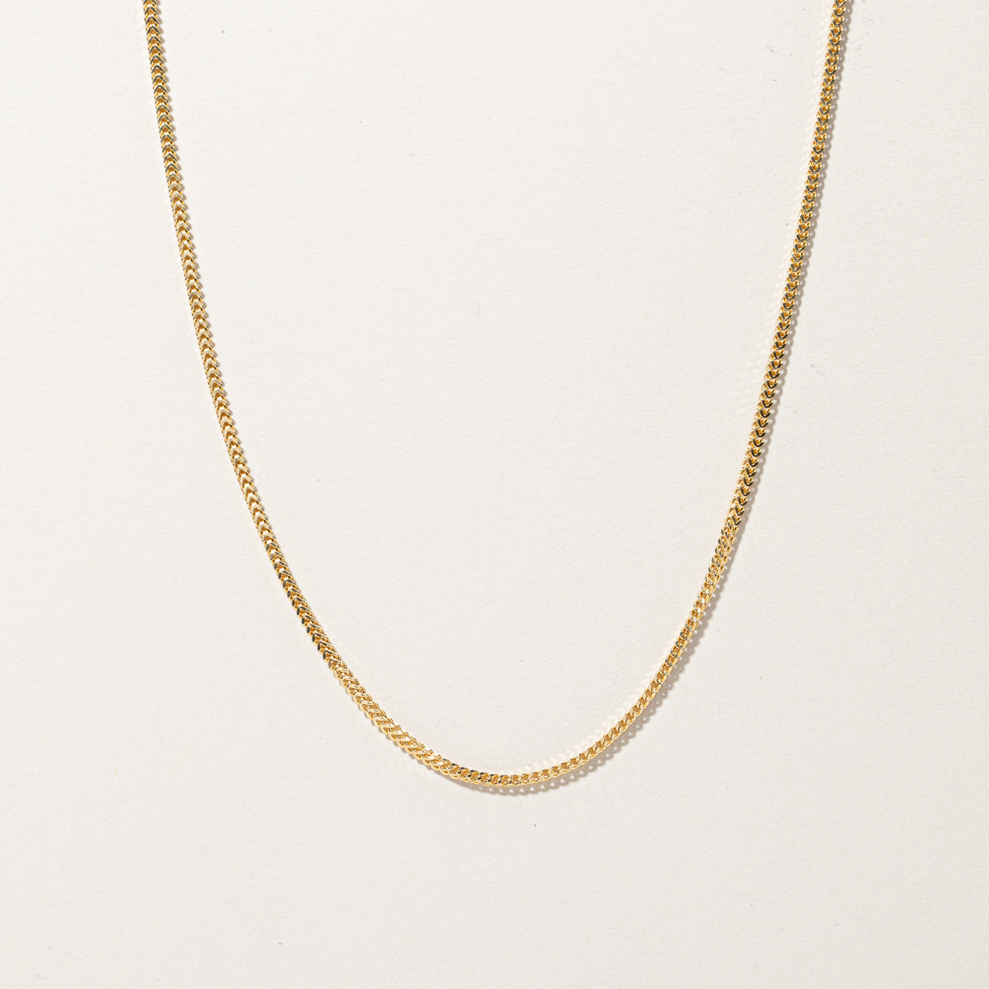 Gold Wheat Chain | 19"|