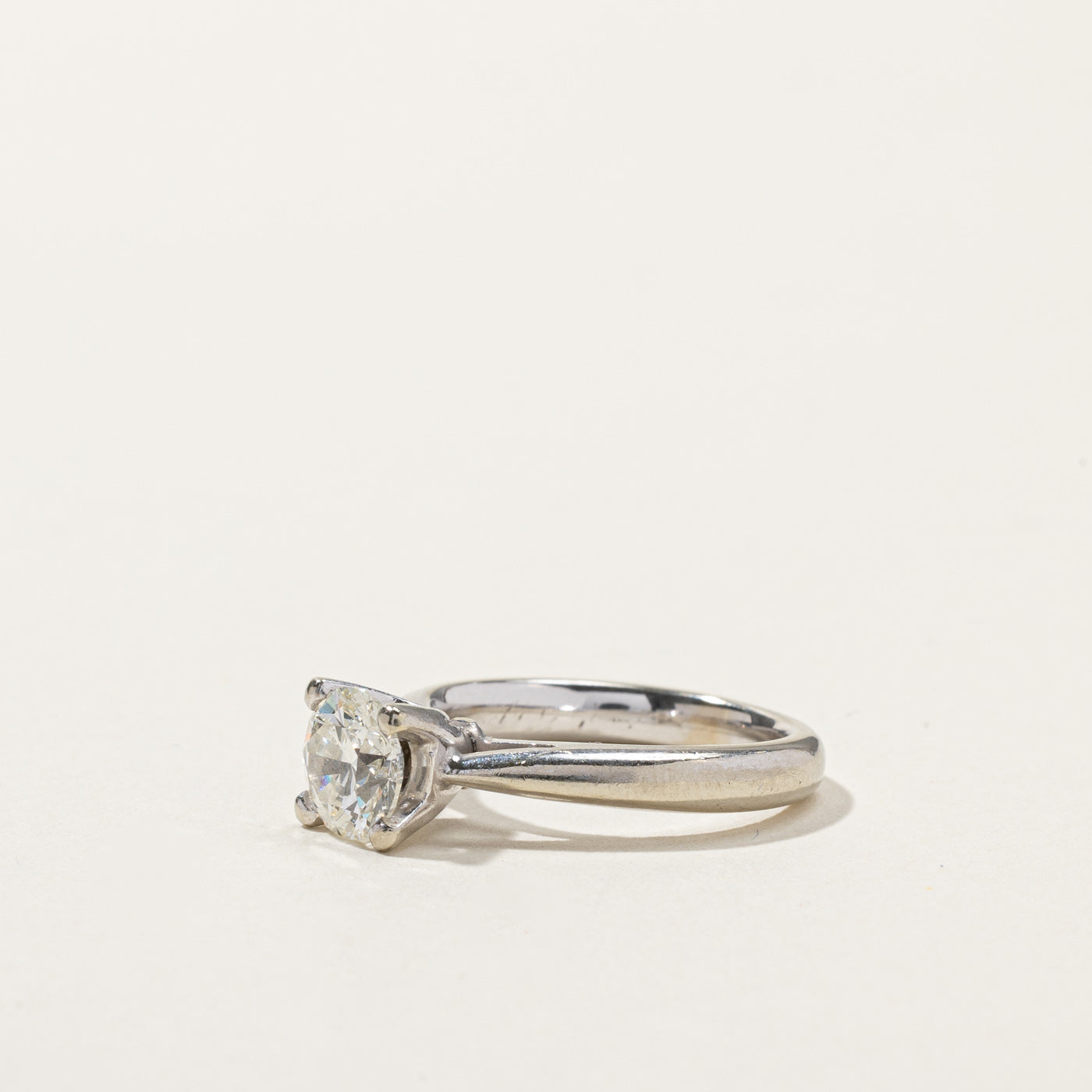 Solitaire Diamond Engagement Ring | 1.01ct VS 1 | SZ 4 |