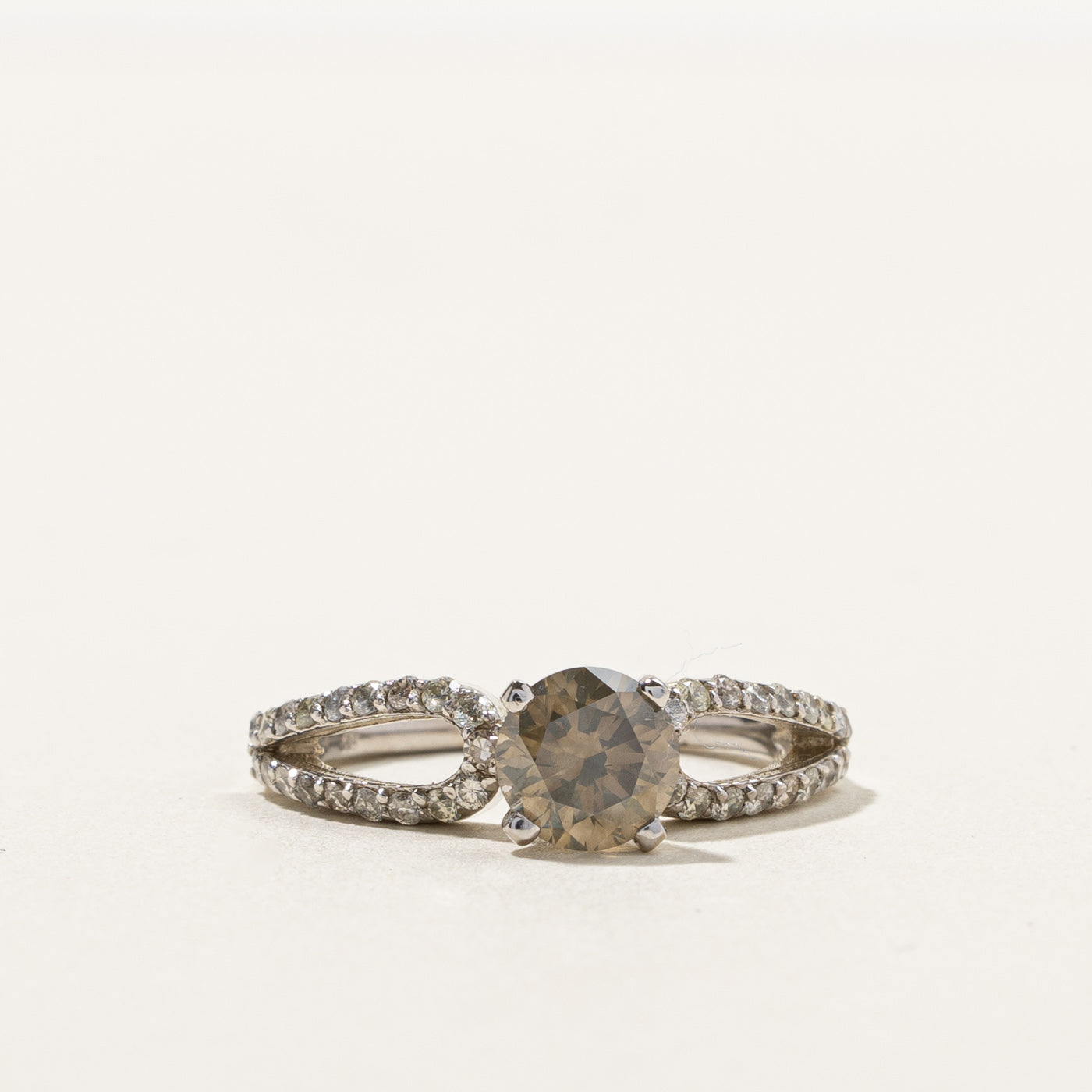 Brown Diamond Engagement Ring | 1.45ctw | SZ 6 |