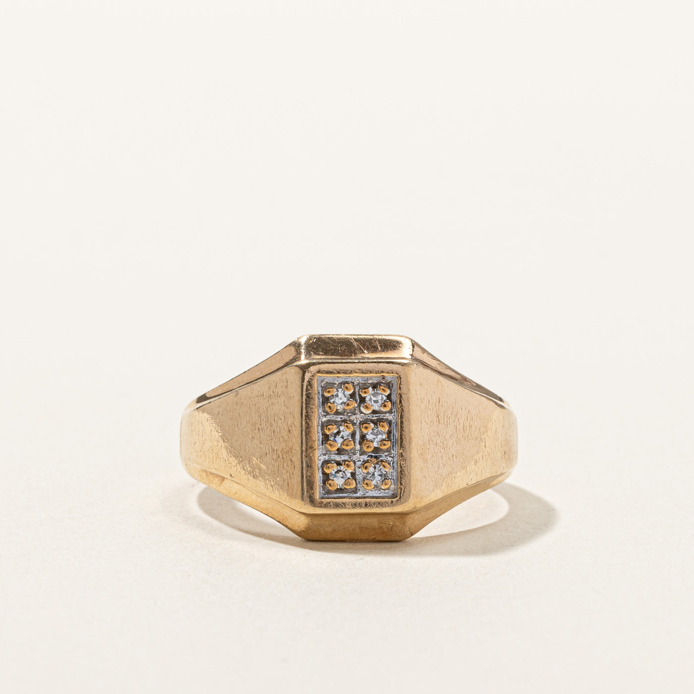 Cluster Diamond Ring | 0.06ctw | SZ 9.5 |