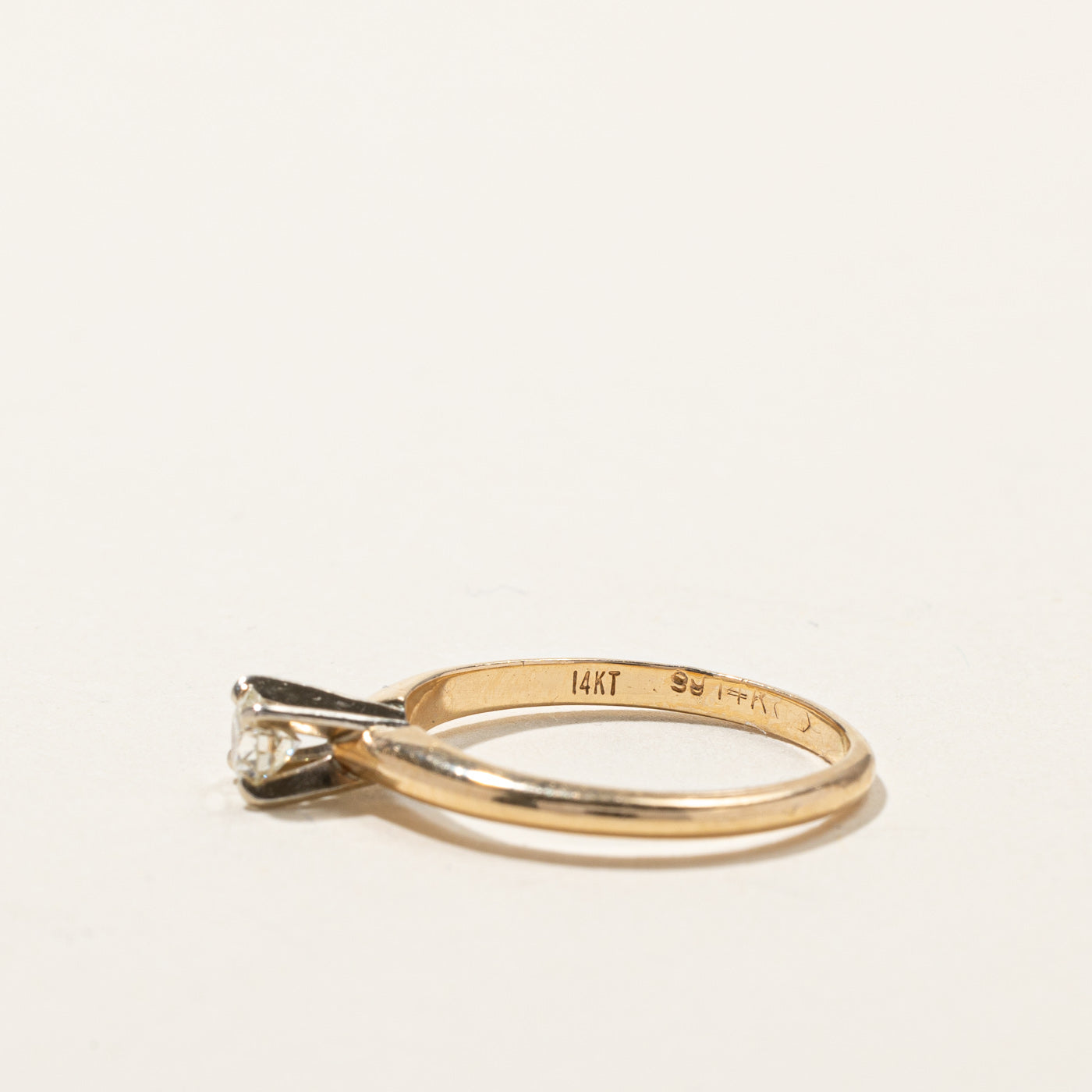 Solitaire Diamond Ring | 0.20ct | SZ 5 |