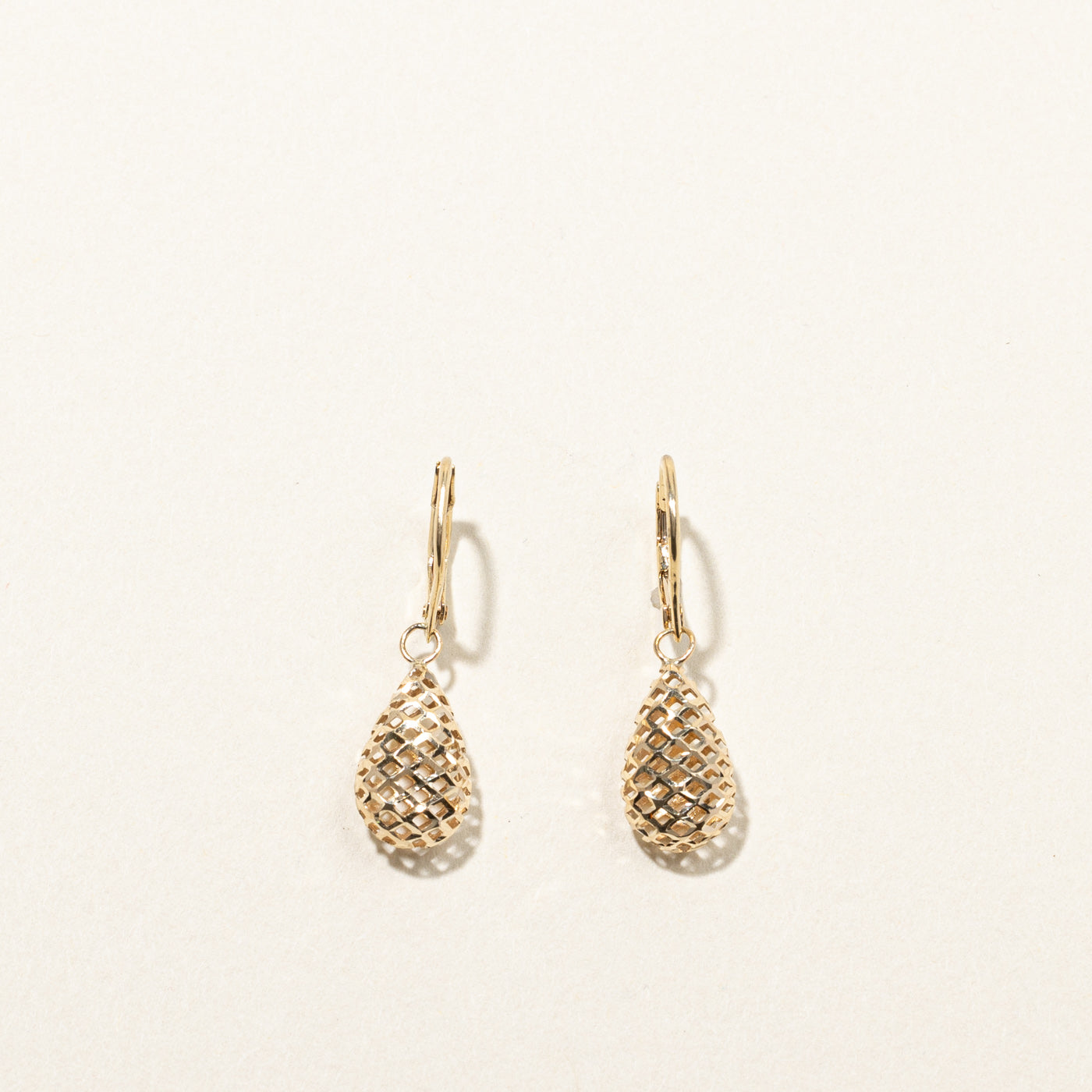Textured Dangle Earrings