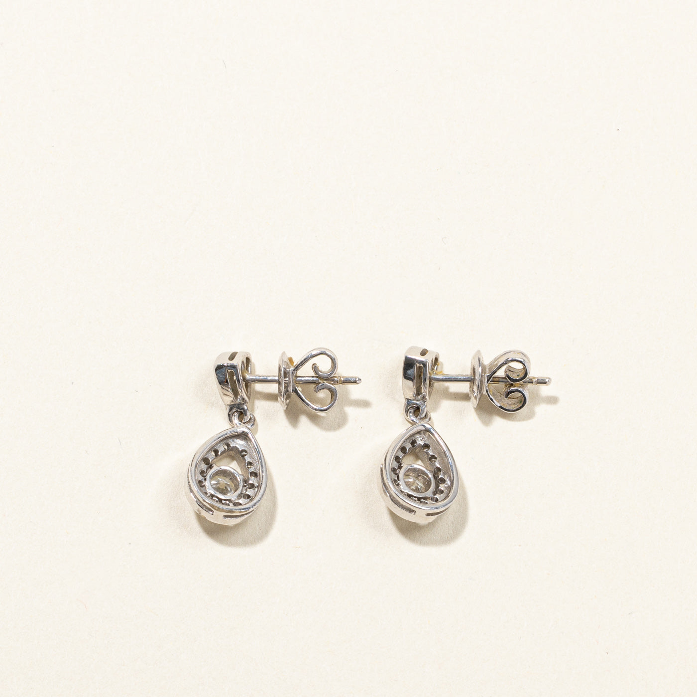 Diamond Drop Dangle Earrings | 1.02ctw |