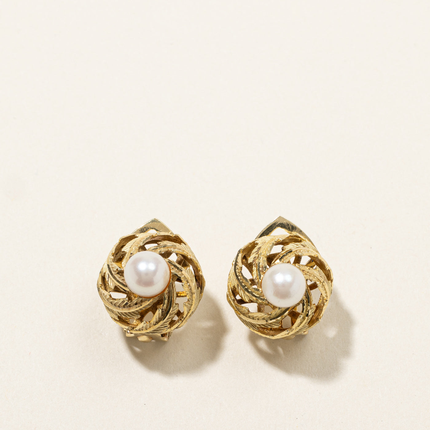 Pearl Textured Earrings