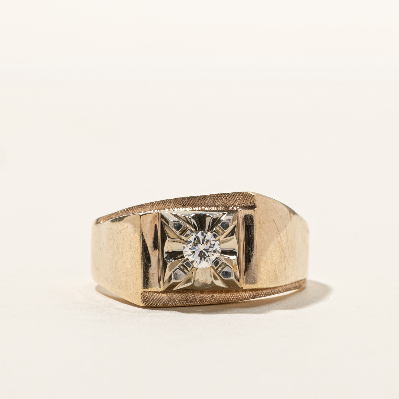 Claw Set Diamond Ring | 0.19ct | SZ 11.75 |