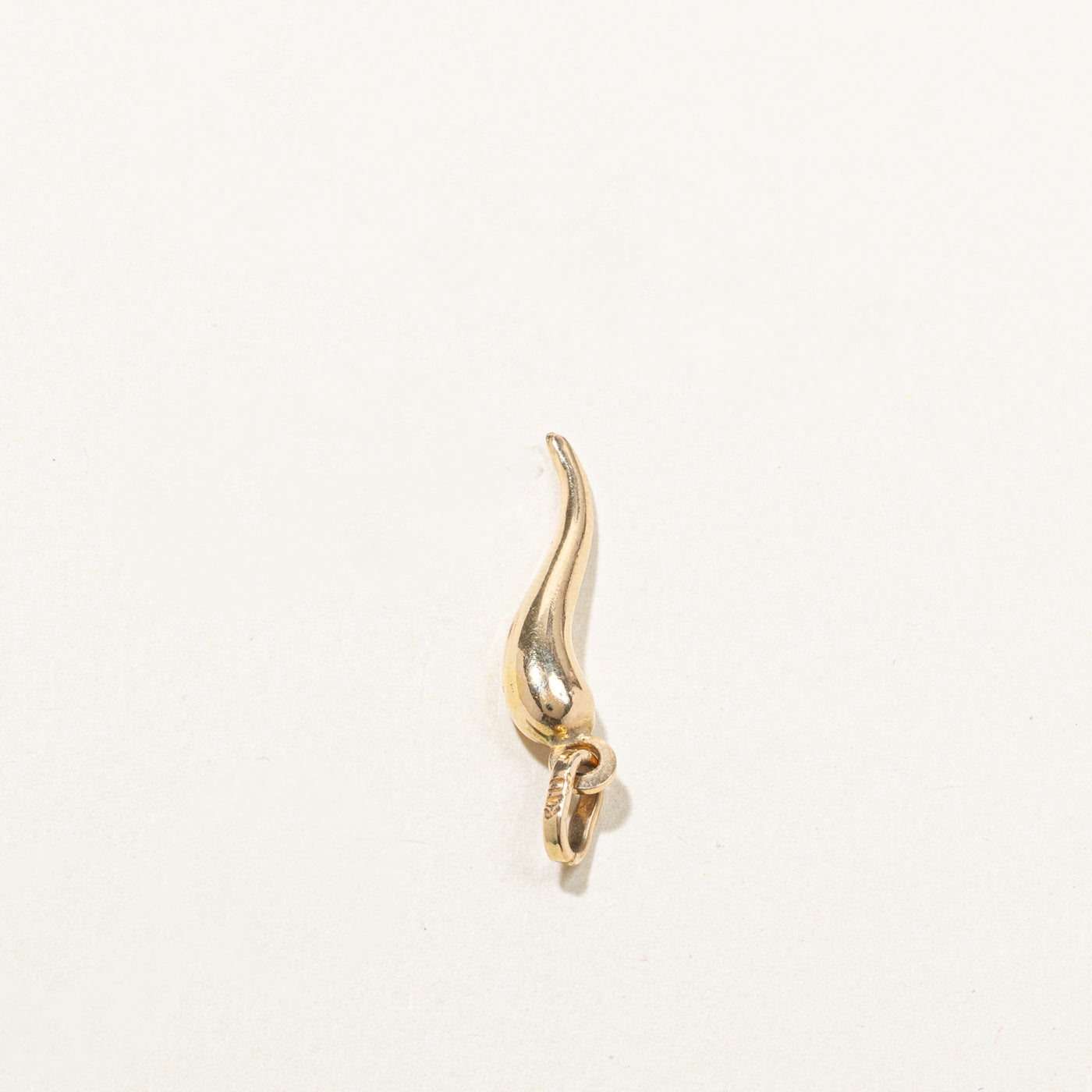 Gold Cornicello Pendant