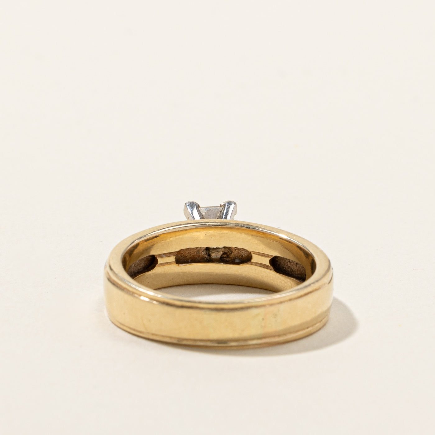 Princess Diamond Gold Ring | 1.05ctw VS1/VS2 G/H | SZ 9 |
