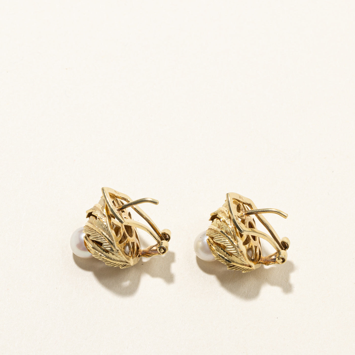 Pearl Textured Earrings