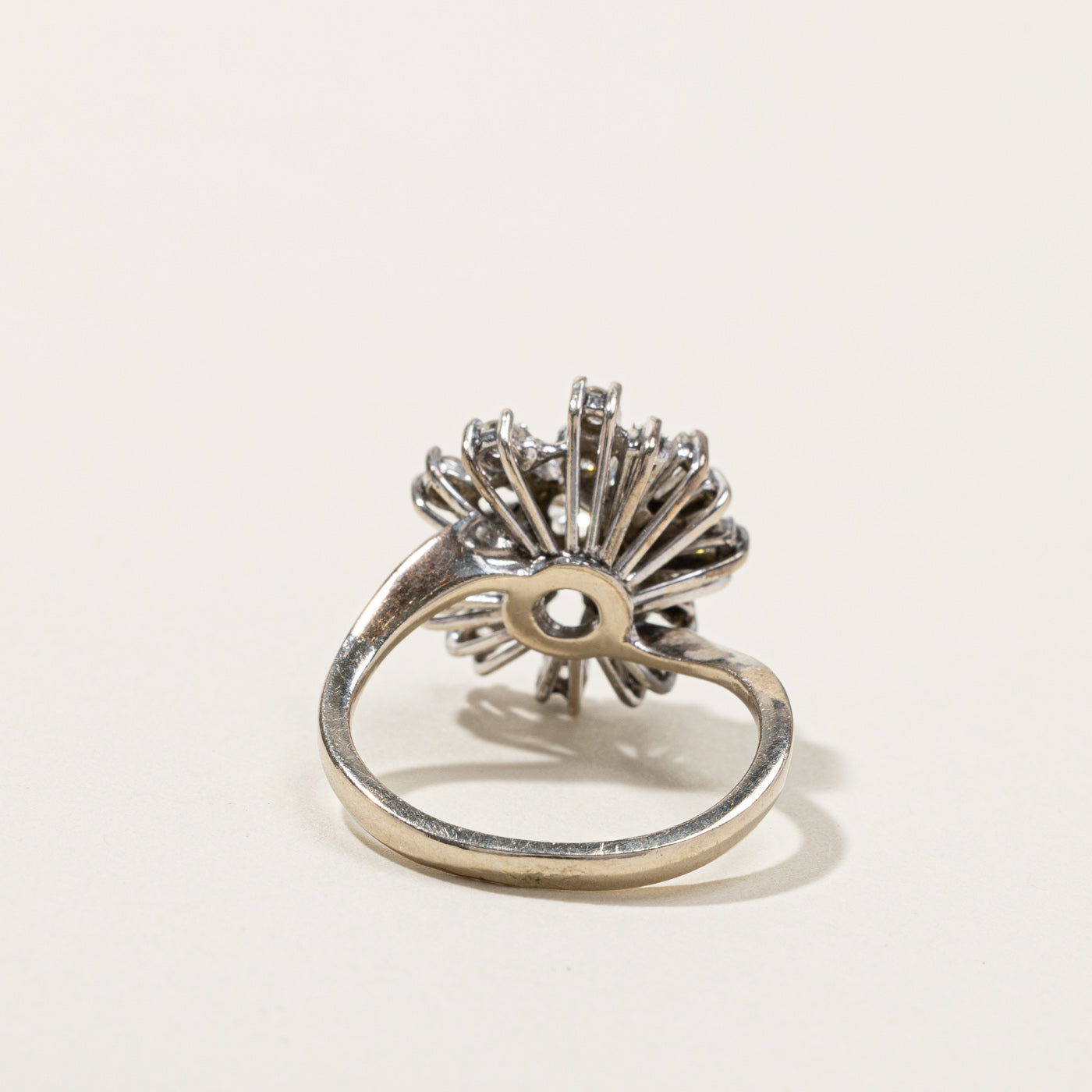 Cluster Diamond Ring | 1.19ctw | SZ 7 |