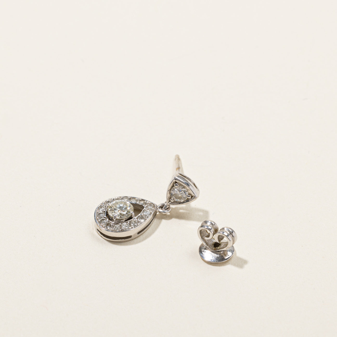 Diamond Drop Dangle Earrings | 1.02ctw |