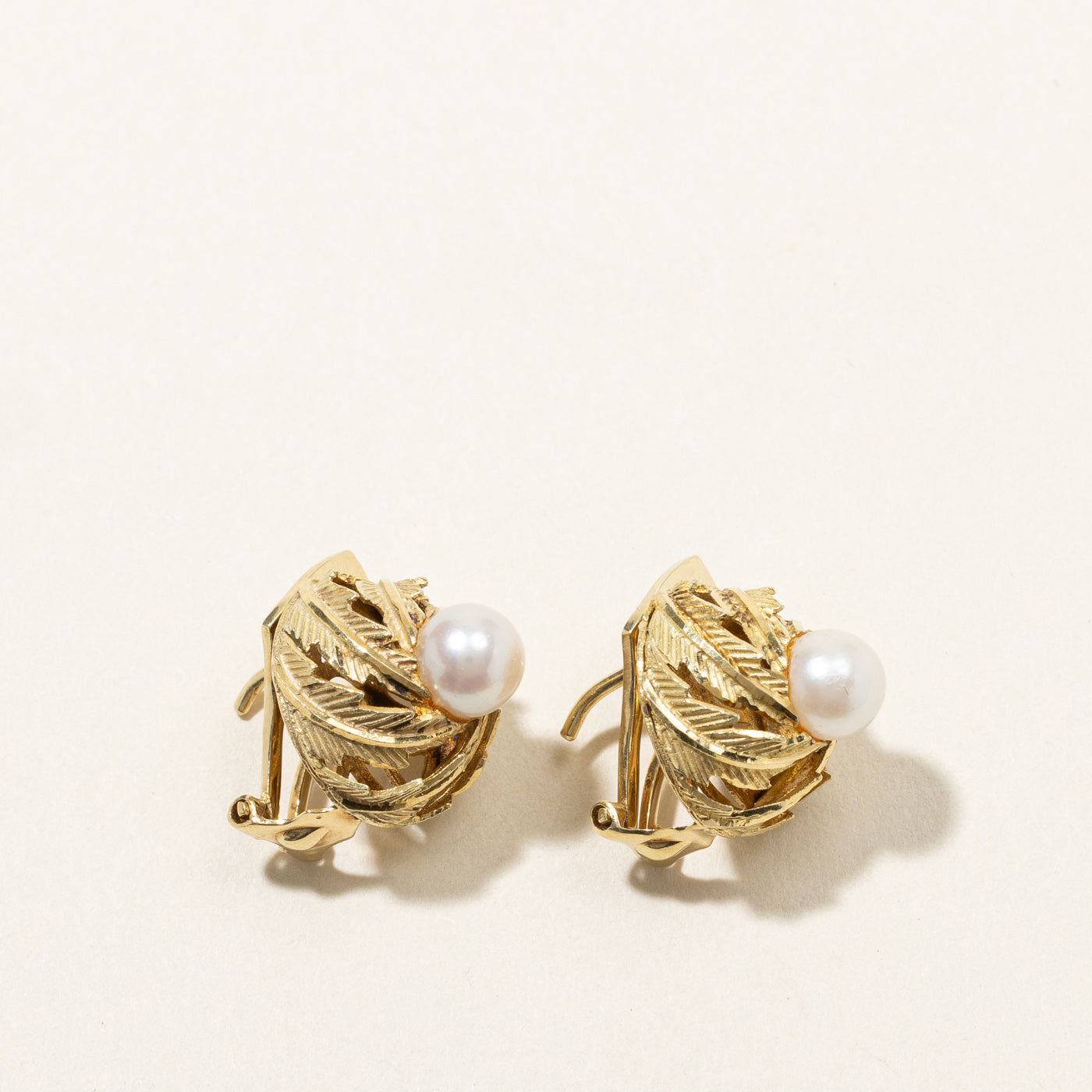 Pearl Textured Earrings