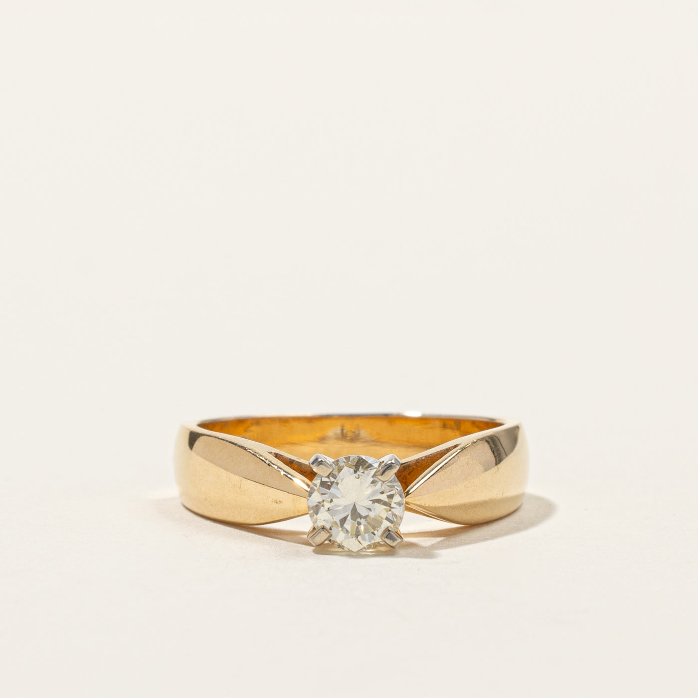 Solitaire Diamond Ring | 0.42ct | SZ 5.5 |