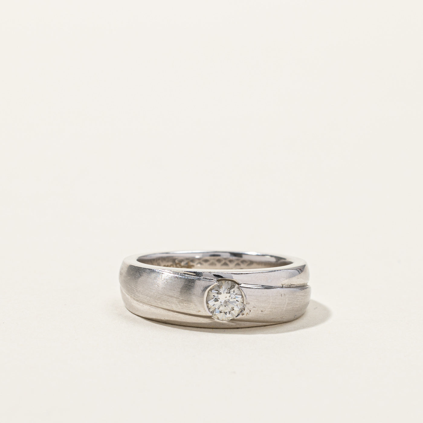 Flush Set Diamond Band | 0.34ct | SZ 7.25 |