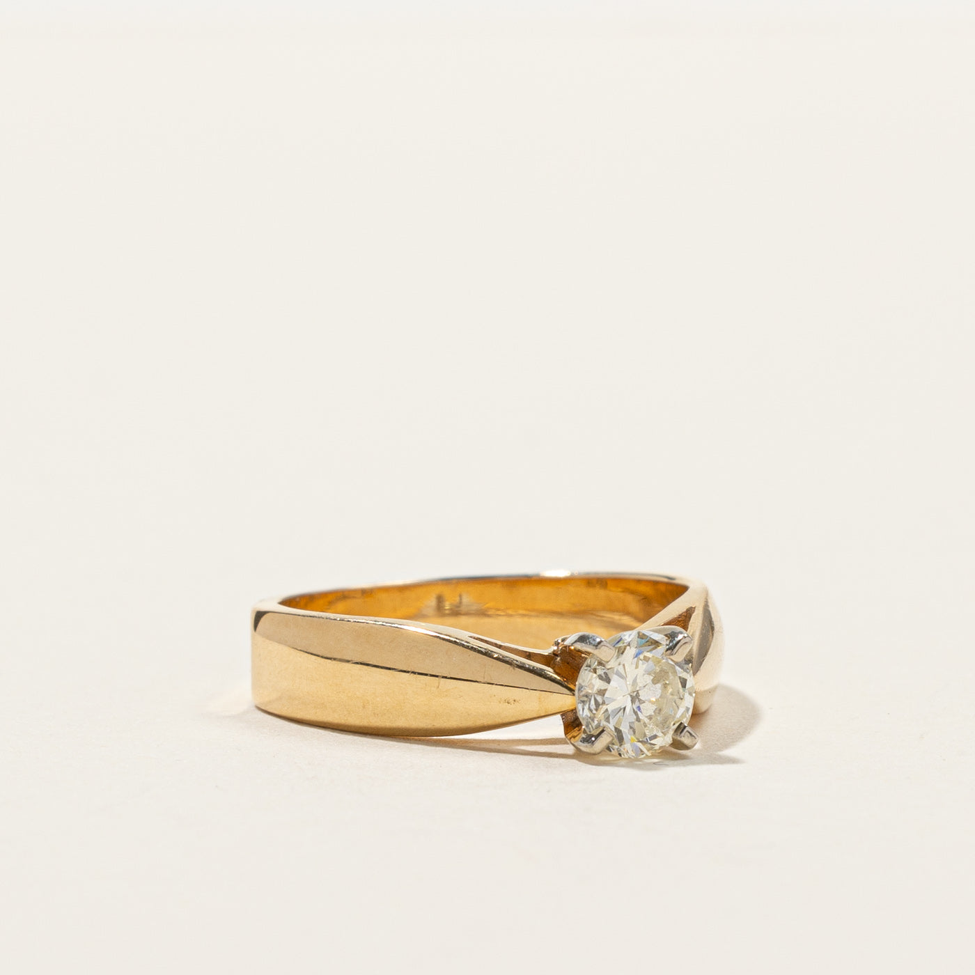 Solitaire Diamond Ring | 0.42ct | SZ 5.5 |
