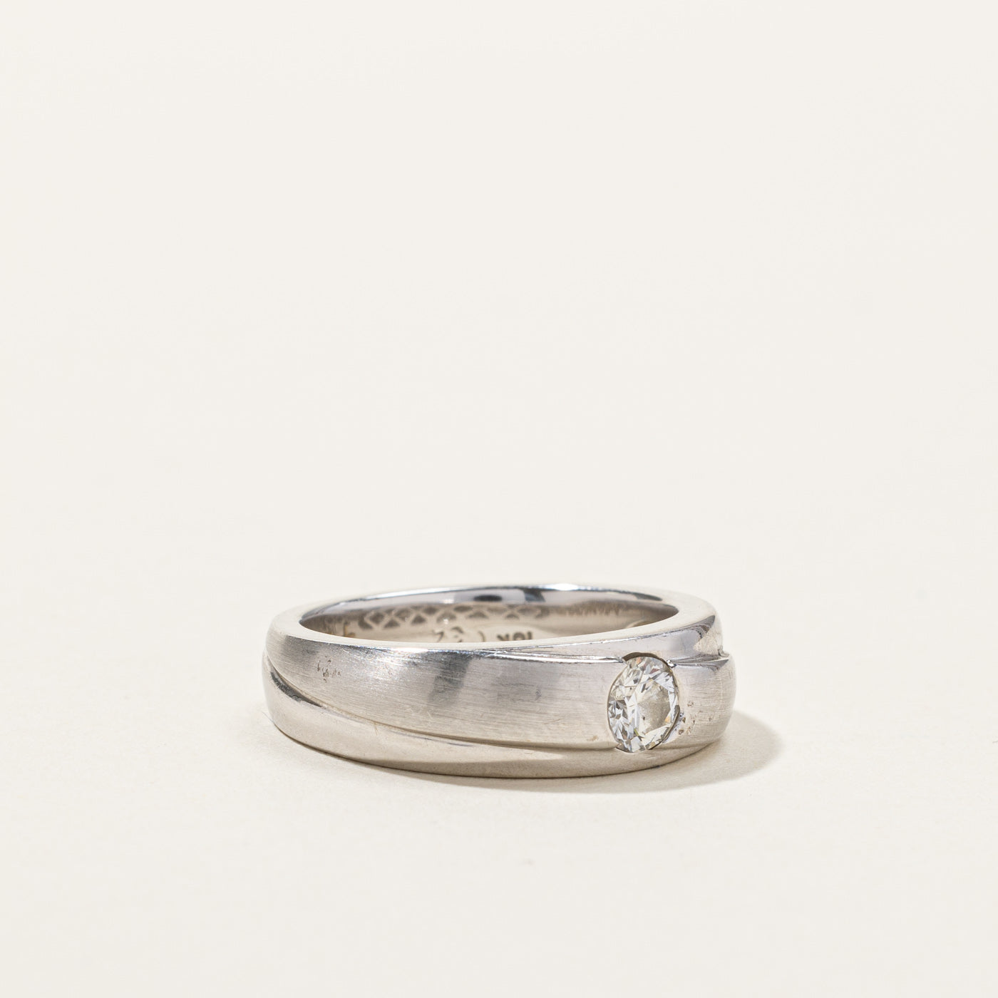Flush Set Diamond Band | 0.34ct | SZ 7.25 |