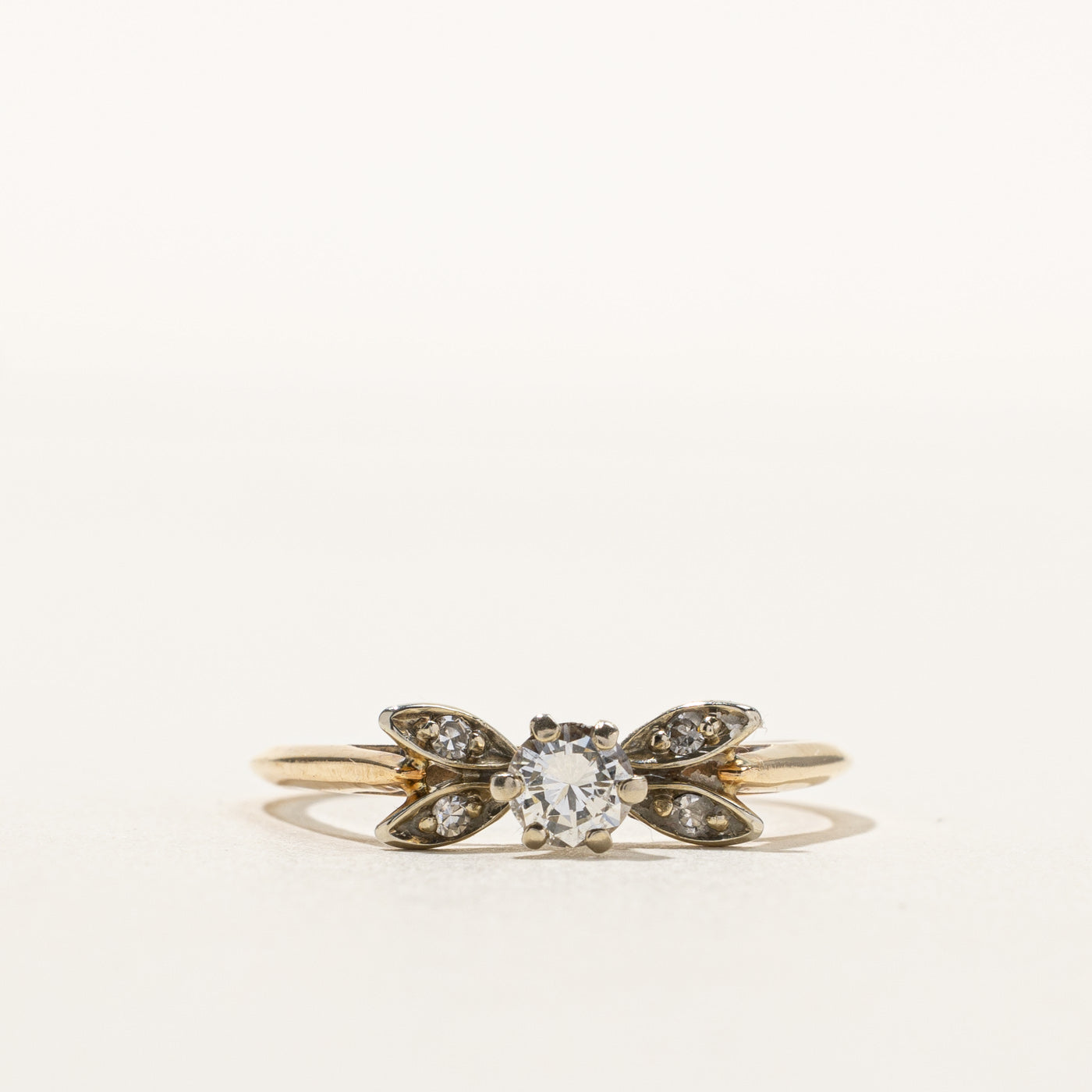 High Set Diamond Ring | 0.32ctw | SZ 9 |