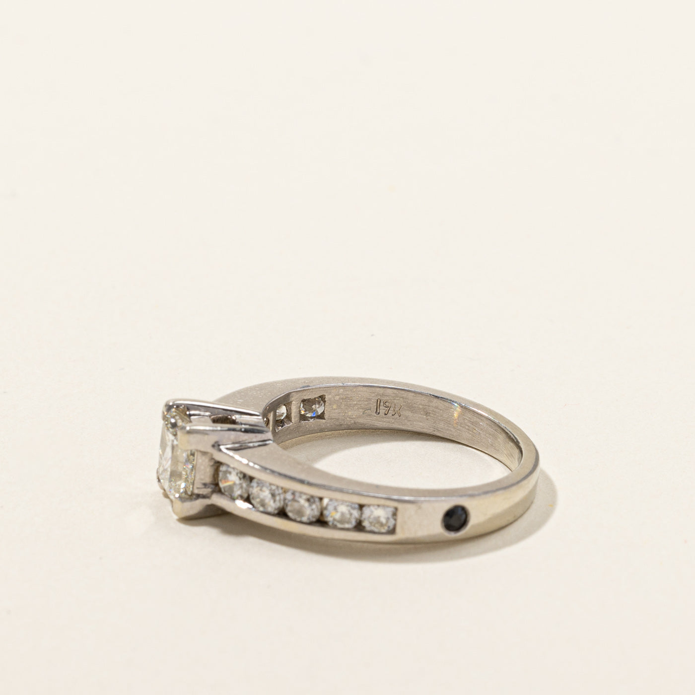 Solitaire with Accents Diamond Engagement Ring | 1.60ctw VS2/SI1 I | SZ 8.25 |