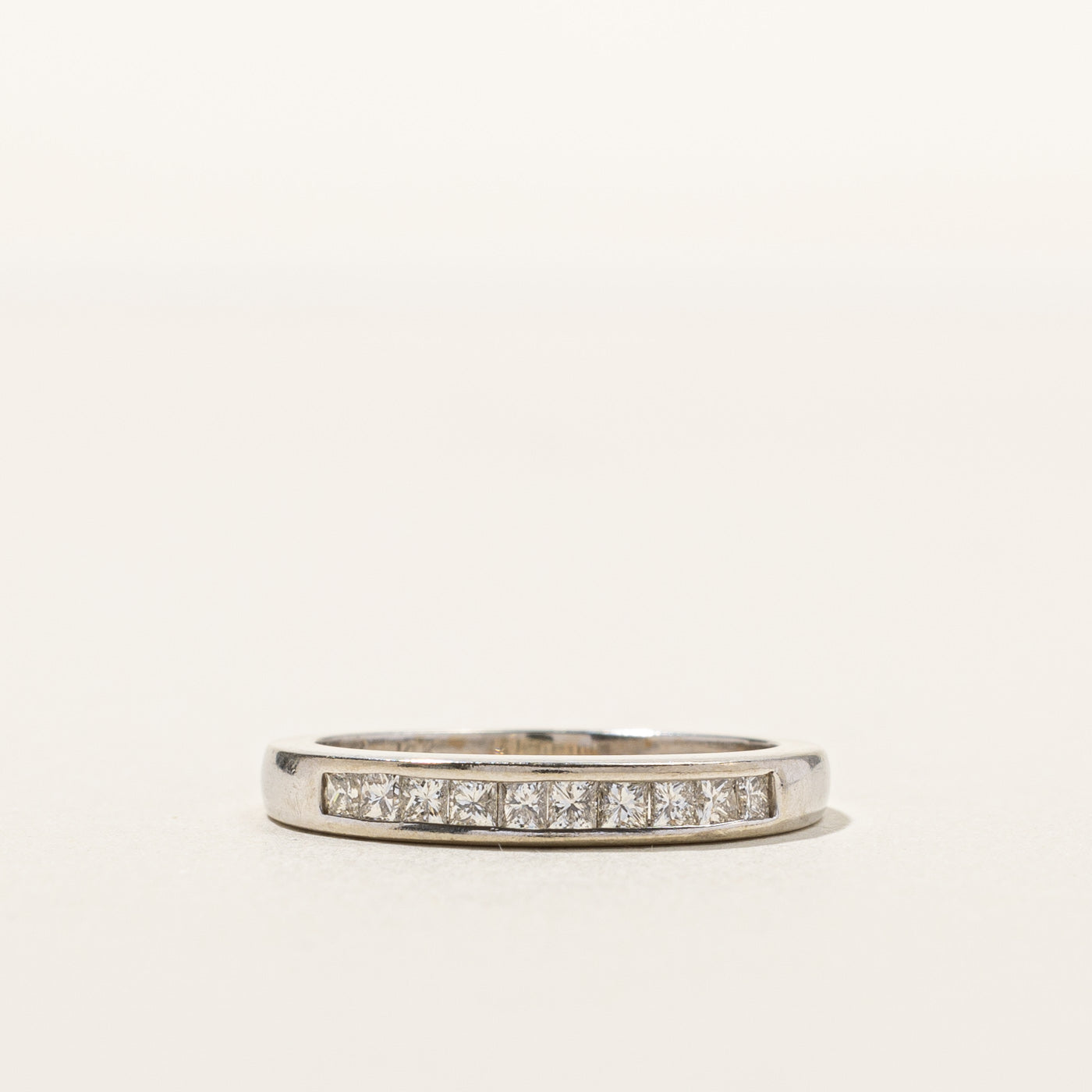 Channel Set Semi Eternity Diamond Band | 0.60ctw | SZ 5 |