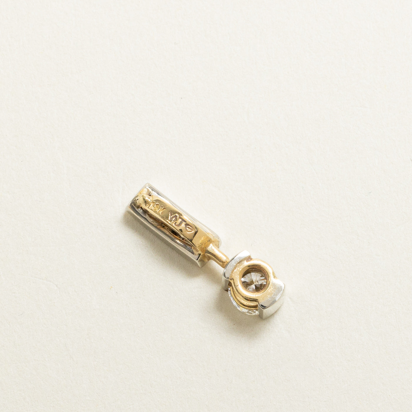 Semi Bezel Diamond Pendant | 0.96ctw |