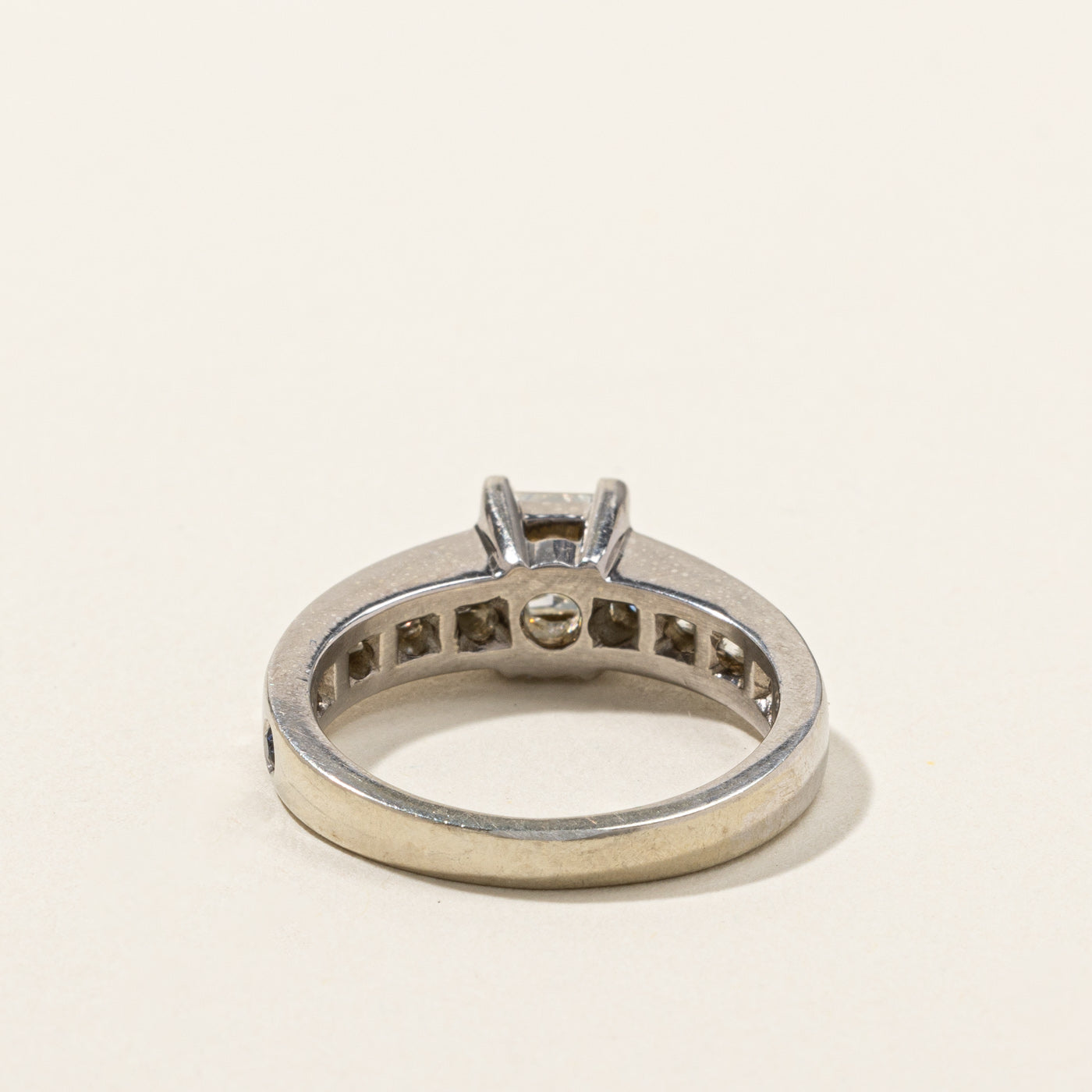 Solitaire with Accents Diamond Engagement Ring | 1.60ctw VS2/SI1 I | SZ 8.25 |