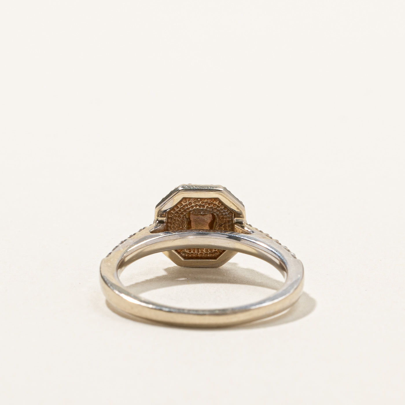 Asscher Cut Diamond Halo Engagement Ring | 0.90ctw | SZ 6.25 |