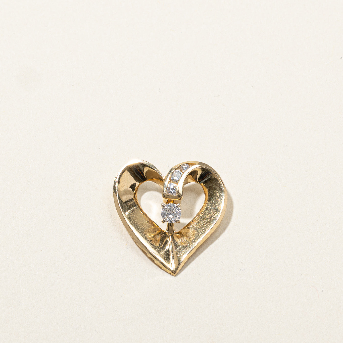 Diamond Heart Pendant | 0.31ctw |