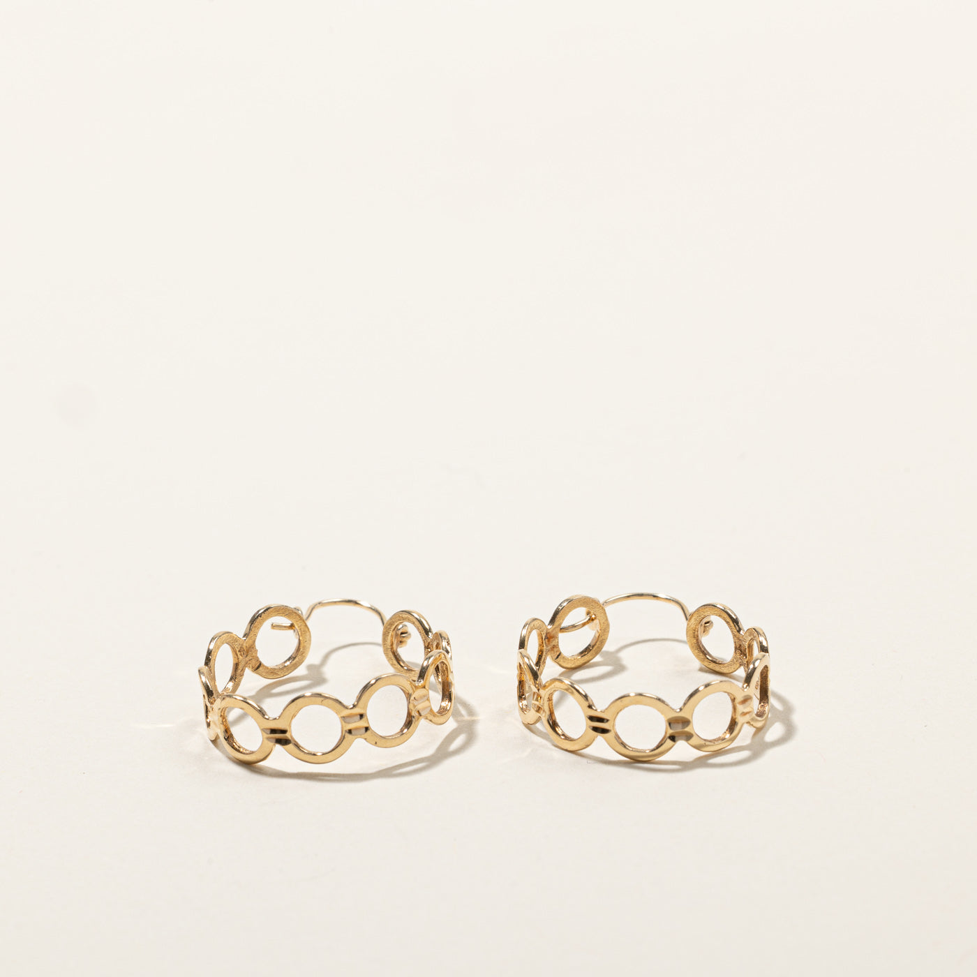 Textured Hoop Earrings