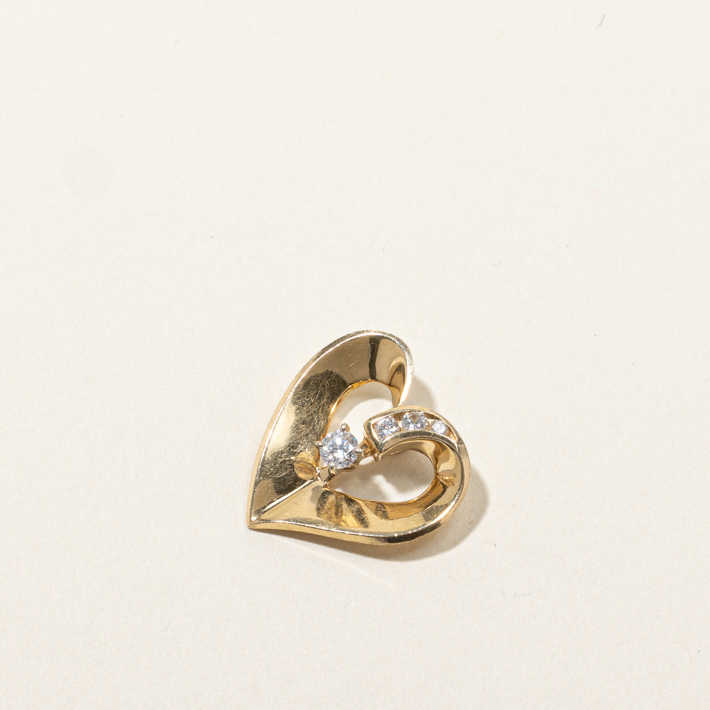 Diamond Heart Pendant | 0.31ctw |