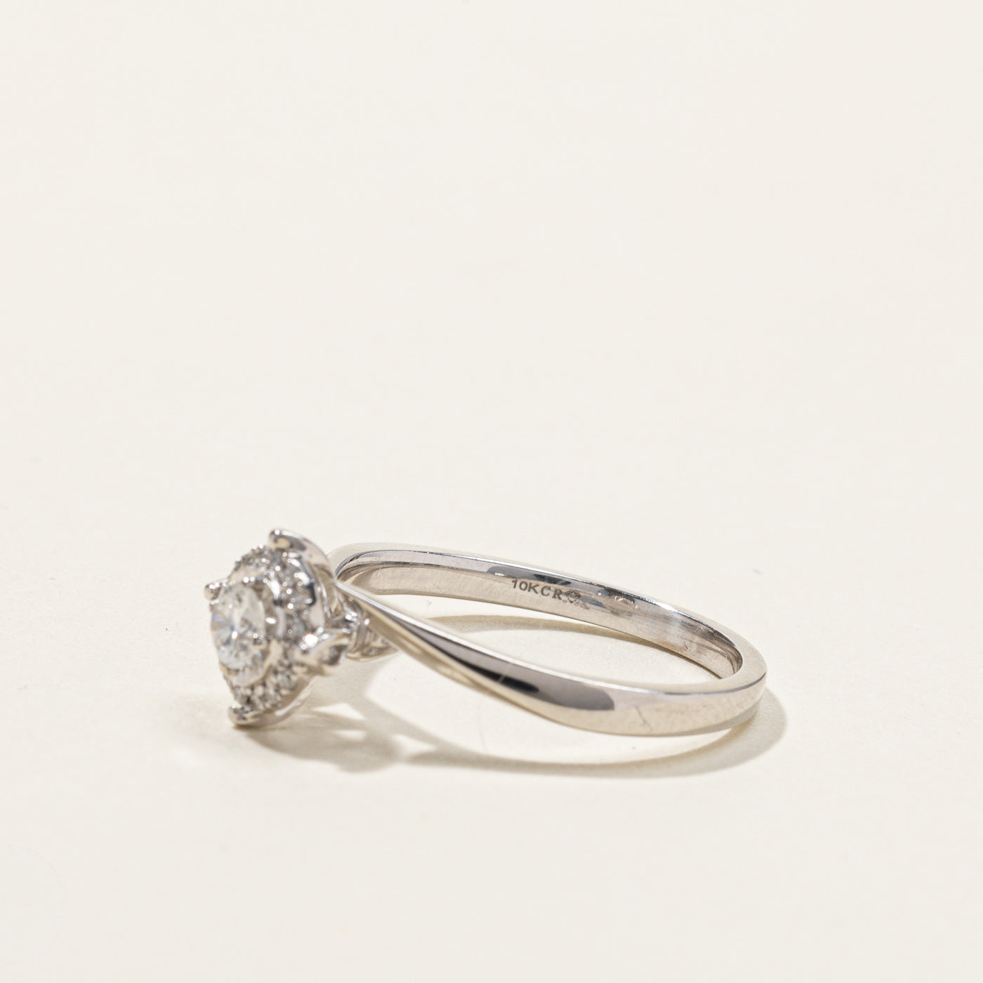 Bypass Cluster Diamond Ring | 0.24ctw | SZ 6.5 |
