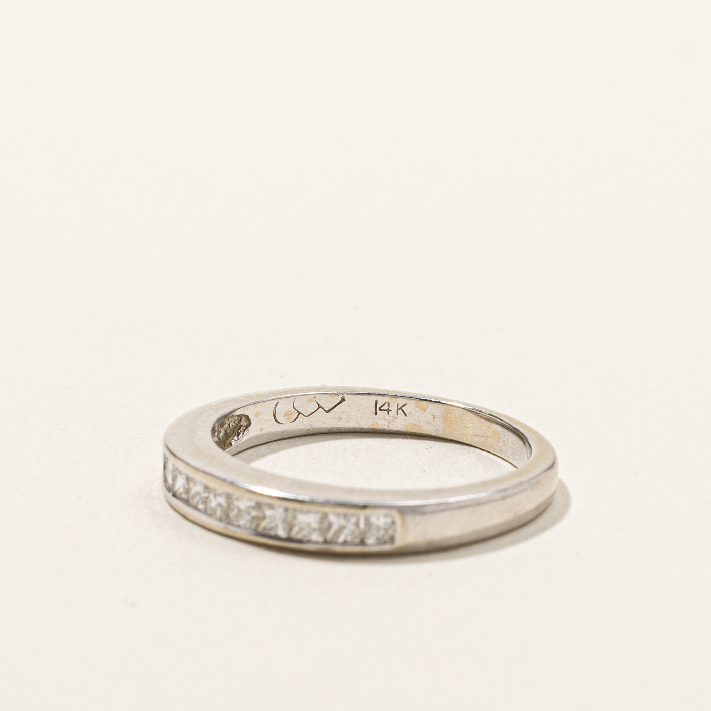 Channel Set Semi Eternity Diamond Band | 0.60ctw | SZ 5 |