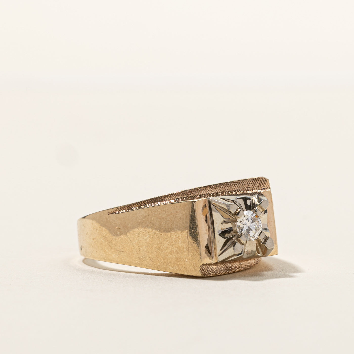 Claw Set Diamond Ring | 0.19ct | SZ 11.75 |
