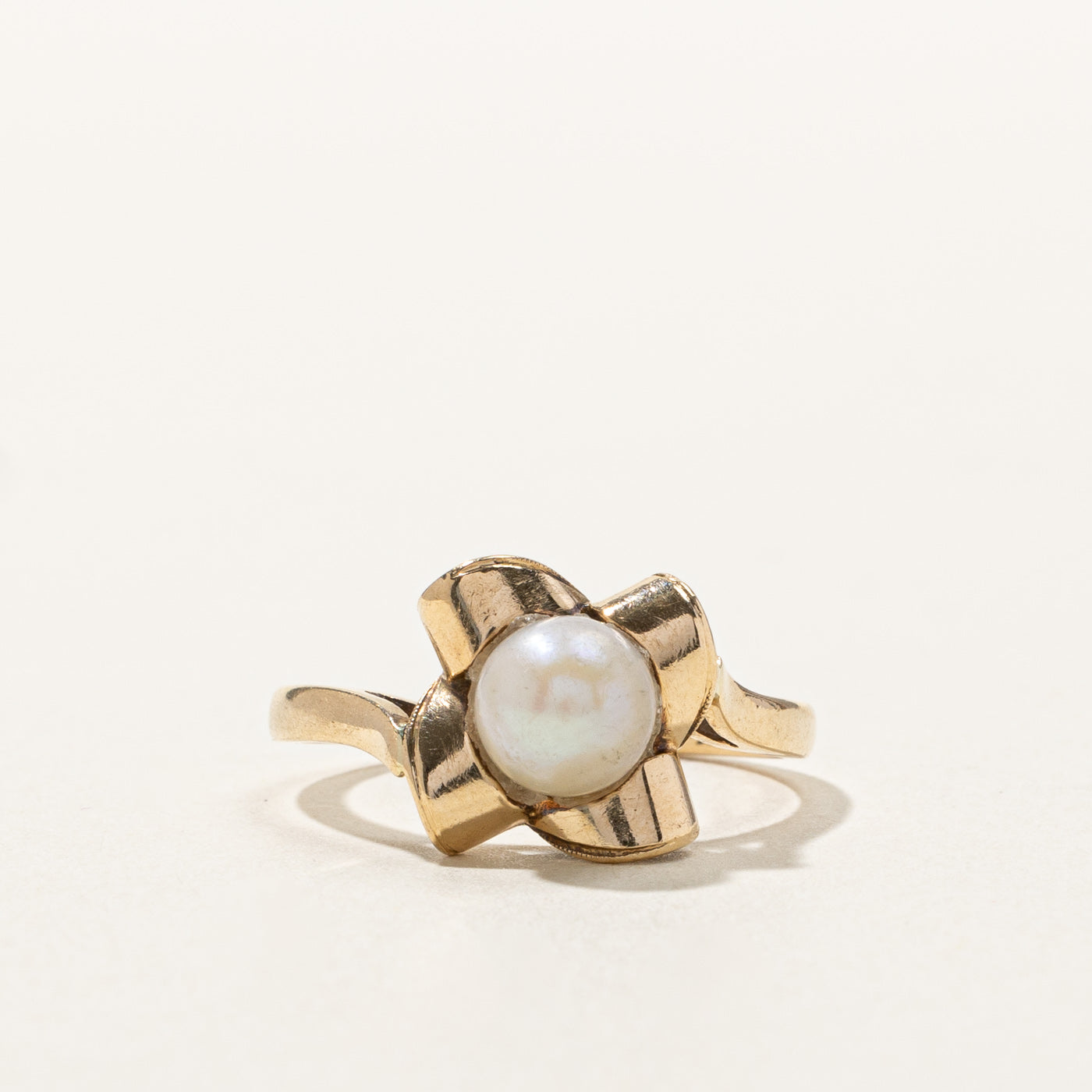 Birks' Pearl Cocktail Ring | SZ 7 |