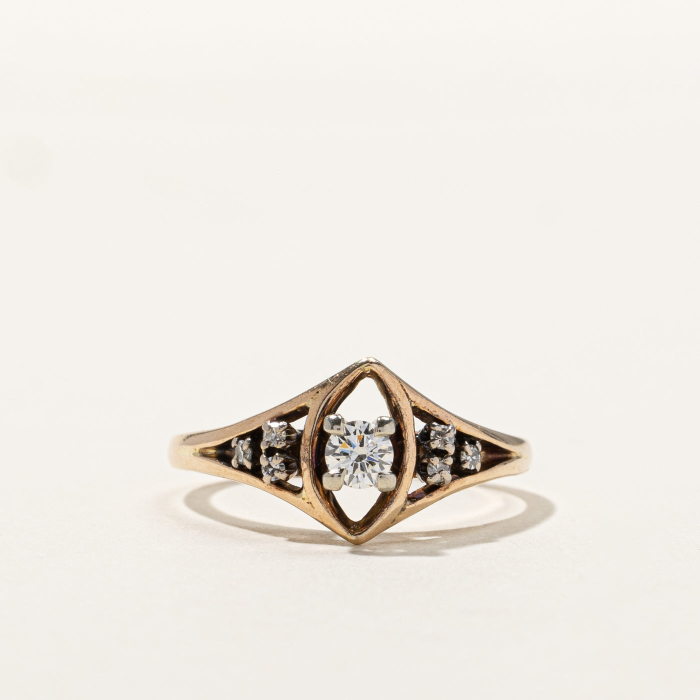Prong Set Diamond Ring | 0.24ctw | SZ 8 |
