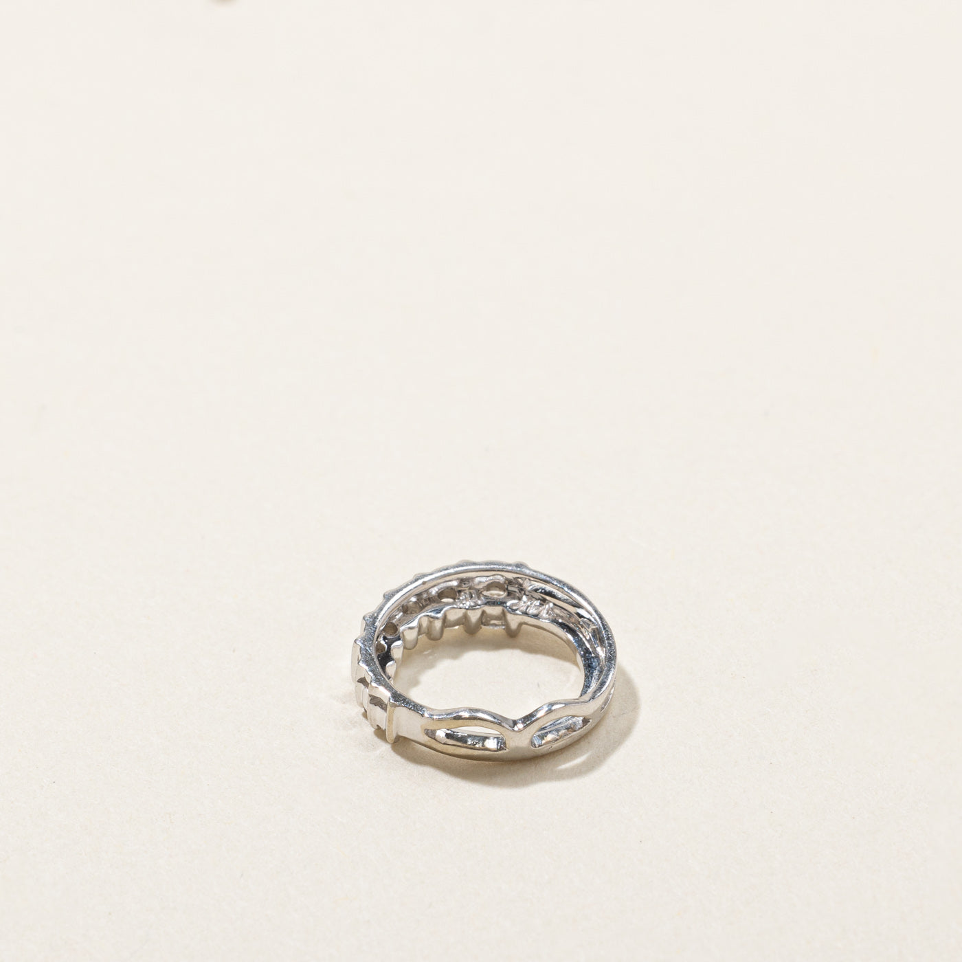 Diamond Semi Eternity Pendant | 0.11ctw |