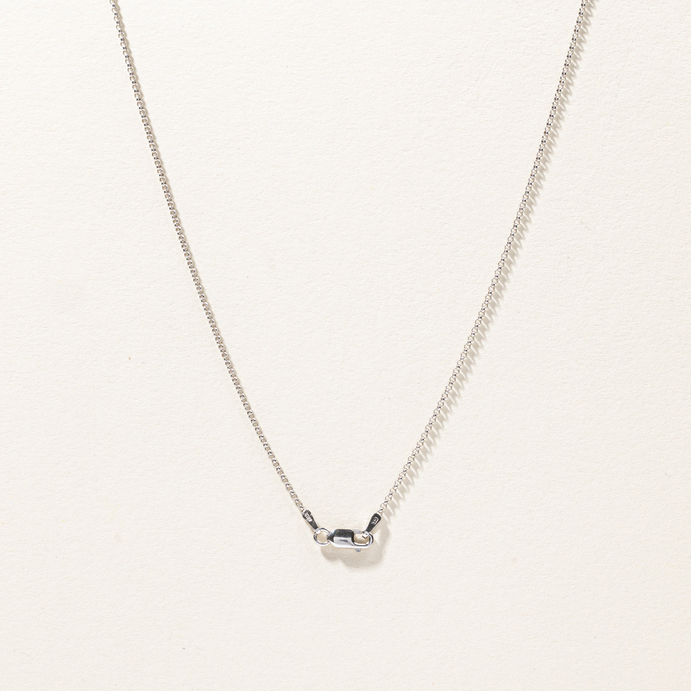 Solitaire Diamond Pendant Necklace | 0.94ct | 18"|