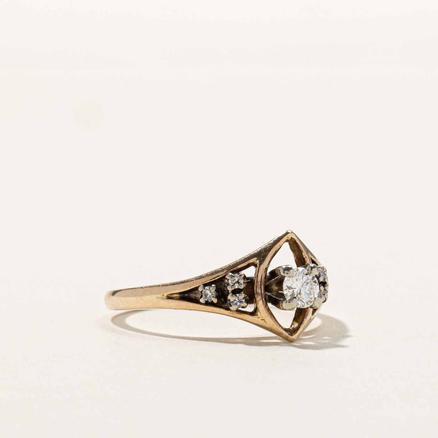 Prong Set Diamond Ring | 0.24ctw | SZ 8 |