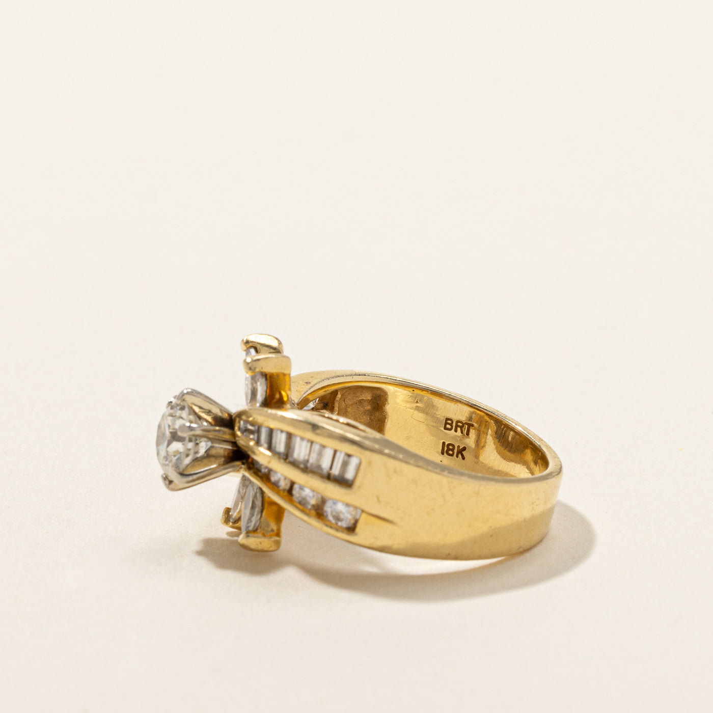 Cluster Diamond Ring | 1.67ctw | SZ 6.75 |